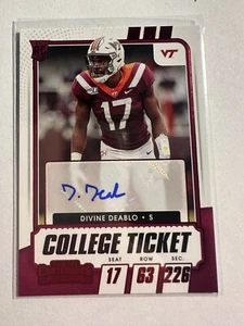 K126,560 - 2021 Panini Contenders Draft Picks #249 Divine Deablo Auto RC - Picture 1 of 1