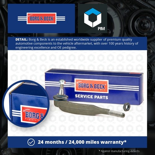 Tie / Track Rod End fits PEUGEOT 407 6C, 6D, 6E 3.0 Left Outer 2004 on