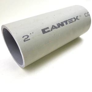 New Case 20 Qty CANTEX 6203000 2" SCH-40 LONG LINE COUPLING UPC: 08870002057 - Picture 1 of 10