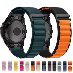 Banda de bucle de nailon tejida con correa de nailon para Garmin Forerunner 245/645/955/55/vivoactive - Imagen 1 de 25