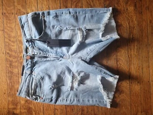 high waisted jean shorts women - Picture 1 of 2