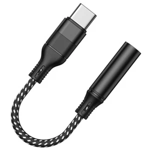 Adaptador de auriculares USB C USB C a adaptador auxiliar accesorio de interfaz de audio USB - Imagen 1 de 12