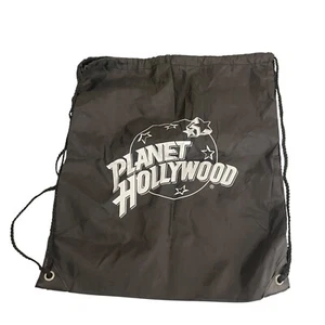 Planet Hollywood Black Synch Solid Logo Lightweight Shoulder Bag Tote - Bild 1 von 6