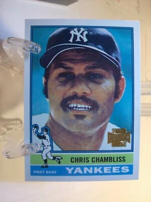 2002 Topps Archives Baseball Card   #72 Chris Chambliss  '76  (85744) - Image 1 of 2