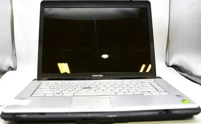 Toshiba Satellite A215 Turion X2-TL52 NO OS/NO STORAGE/NO AC *PARTS/REPAIR/READ* - Image 1 of 4
