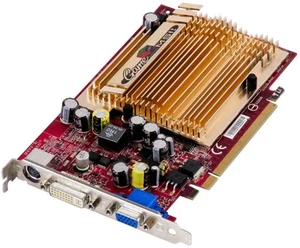 Graphic Card MSI Nvidia Geforce 6600 Le 256MB NX6600LE-TD256E Pcie - Picture 1 of 2