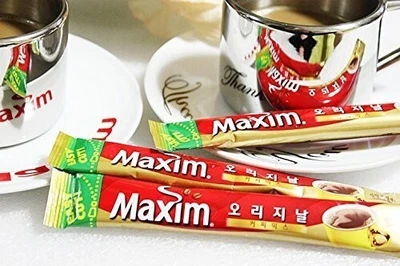 Maxim Original Coreano Mezcla de Café Instantáneo 100 Palitos, Envío Gratis Foto 1 de 4