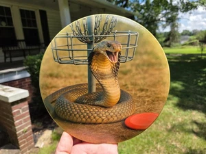 Disc Golf New custom Innova DX COBRA 180gm Mid range PDGA Approved - Picture 1 of 9