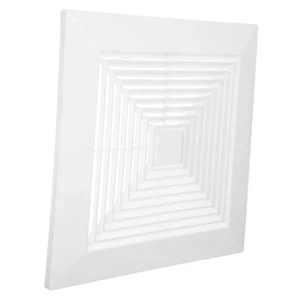  Exhaust Fan Cover Bathroom: 11.8x11.8" Square Ceiling Ventilation Fan Grille - Picture 1 of 17