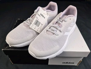 Adidas Sooraj Freizeit Sneaker Schuh Damen Weiß & Violett Laufschuhe - Bild 1 von 16