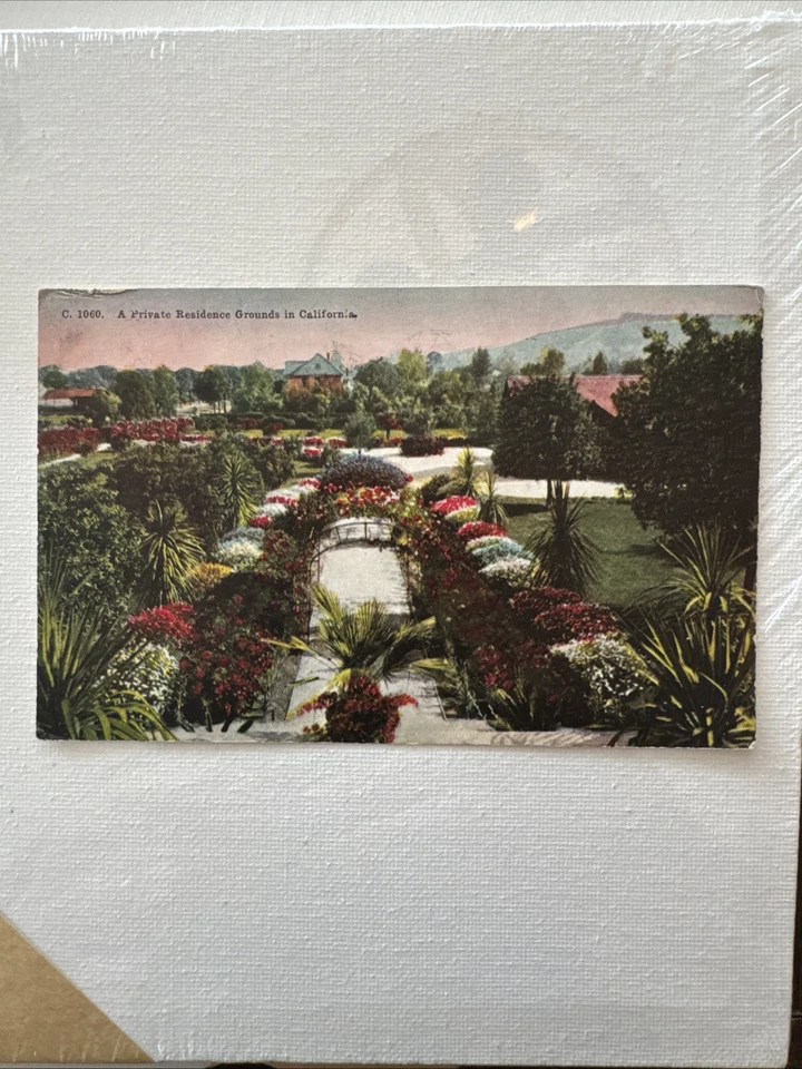 Rare 1914 Post Card With 1 Cent Green Balboa 1513 Stamp - Image 1 of 4