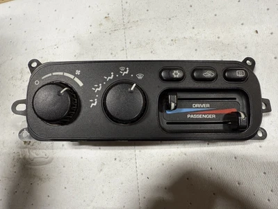 2002-2005 DODGE RAM 1500 2500 3500 AC AIR CLIMATE CONTROL HEATER DUAL ZONE OEM 3 - Image 1 of 3
