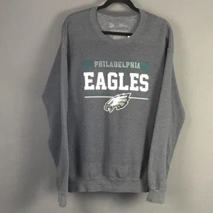 Philadelphia Eagles Pullover Herren Large grau NFL Football Pulli Rundhals - Bild 1 von 9