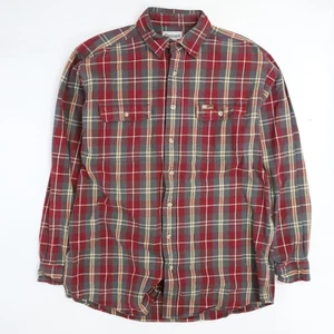 Camisa Carhartt Abotonada Talla Grande Alta Roja A Cuadros - Imagen 1 de 5