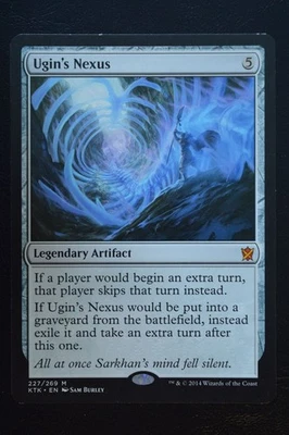Magic The Gathering MTG UGIN'S NEXUS Khans of Tarkir LP Lightly Played - Image 1 of 2