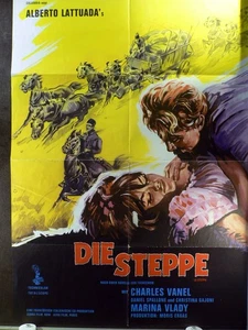 Die Steppe - Charles Vanel - Filmposter A1 84x60cm gefaltet-G1 - Picture 1 of 1