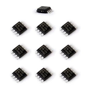 10 Pièces SMD NE555 555 Minuterie IC Module SOP8 Circuit Intégré Puces - Photo 1/6