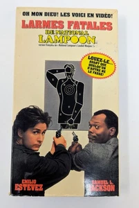 National Lampoon: Larmes Fatales VHS (1993) - NTSC - French - Good (Tested) - Picture 1 of 9