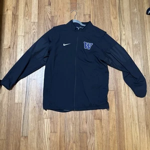 Nike Washington Huskies Therma Fit Long Sleeve Crew Neck M - Picture 1 of 4