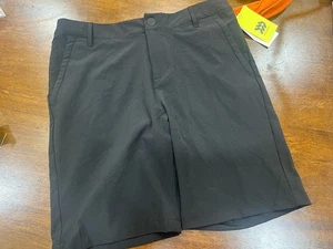 Boys All In Motion Golf Shorts Black 14 NWT - Picture 1 of 3