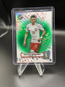 2023 Topps Pristine Road to UEFA 2024 Sebastian Szymanski Green /125 #129 - Picture 1 of 2