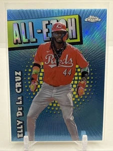2025 Topps Chrome - Elly De La Cruz - All-Etch #CAE-4 Cincinnati Reds - Picture 1 of 2