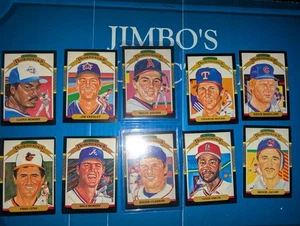 Roger Clemens 1987 Donruss Diamond Kings #2 & Ozzie Smith Hof & Wally Joyner ALL10 - Bild 1 von 7
