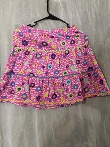 Hannah Anderson three tier skirt size girls 10 floral with Rick rack Trim - Picture 1 of 3