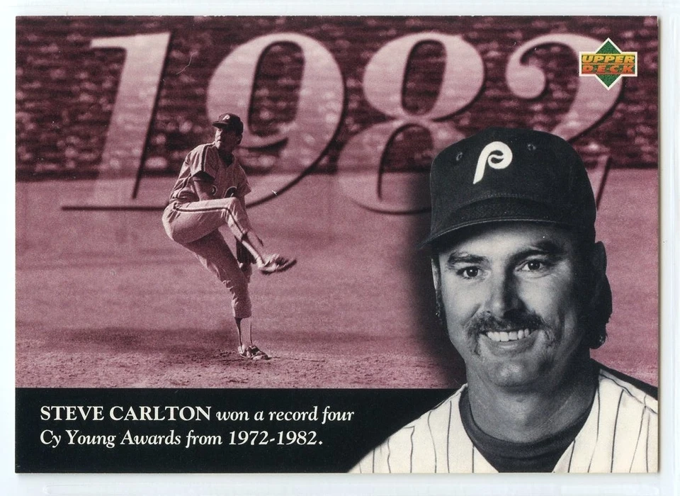1994 UD Cooperstown Collection - #124 - Steve Carlton - Philadelphia Phillies - Image 1 of 1