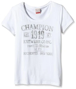 Champion Streetwear Women's T-Shirt, Fitness Shirt, White, S - Picture 1 of 2