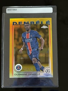 Ousmane Dembele Psg Gold Refractor 37/50 Topps Chrome Football Season 2024/25 - Bild 1 von 2
