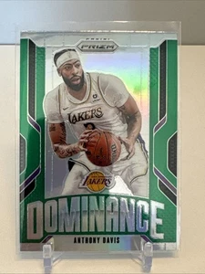 Anthony Davis 2024-25 Panini Prizm Dominance Green Prizm #25 NBA Lakers - Picture 1 of 2