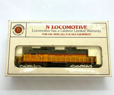 Bachmann USA 51-0670-01 - Union Pacific "3808" Diesel Locomotive N Gauge Train - image 1 of 2