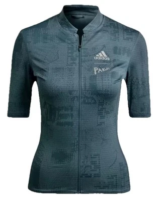 Adidas Women’s Cycling Jersey,Parley Hazy Emerald H16823 Size M, MSRP: $170  NWT - Image 1 of 4