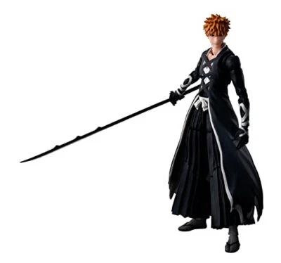 Bandai S.H.Figuarts BLEACH Ichigo Kurosaki Manji-Kai Tensa Zangetsu ‎BDISD651433 - Image 1 of 4