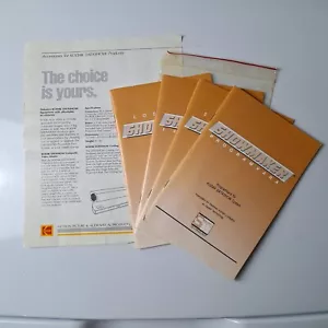 Manuali e software sistema di proiezione Kodak Datashow 1987 vintage - SHOWMAKER - Foto 1 di 11