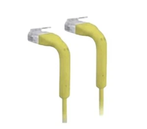 8ware Cable Single Unit Cat6 RJ45 90 Degree 7m Yellow Ethernet Cable Both End Be - Picture 1 of 1