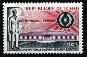 Chad - Escuela de Administración de Funcionarios del Estado MNH 1968 Mi. 203 - Imagen 1 de 1