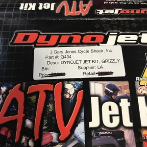 DYNOJET KIT YAMAHA YFM450 GRIZZLY 450 (2007-2014) ATV, DYNO JET Q434 - Picture 1 of 9