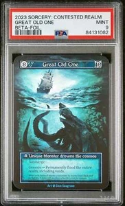 PSA 9 - Great Old One (Unique Foil) Beta - Sorcery - Bild 1 von 5