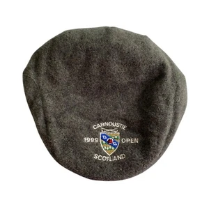 Vintage Gelfer Scotland Newsboy Golf Hat Size S Country Club Carnoustie Open - Picture 1 of 5
