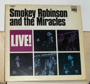 Smokey Robinson and The Miracles – Live - 1969 Vinyl LP Record Album - Picture 1 of 2