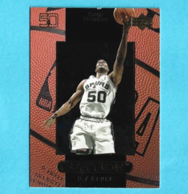 1999-00 Upper Deck Ovation David Robinson #49 HOF - Image 1 of 2