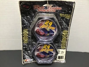 JEFF GORDON PHOTO COASTERS SET OF FOUR SEALED NASCAR BY RACING REFLECTIONS - Picture 1 of 6