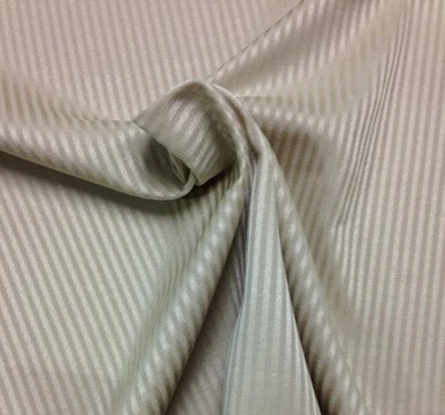 TELA CORTINA MUEBLES JACQUARD RAYAS PERLAS AZUL CHIP 757 POR YARDA 57"W Foto 1 de 4