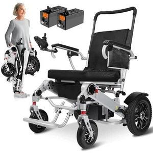 Rollstuhl Elektrisch Faltbar Leicht 40KM,Elektrischer Rollstuhl bis 150KG - Bild 1 von 10
