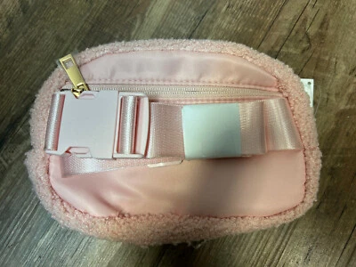 NEW ULTA Beauty Sherpa Fleece Bags Fanny Pack Belt Bag - Image 1 of 4