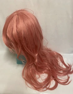 Cosplay Long Pink Hair Wig Wavy/Fringed Wig Hair Costume Party Cosplay GC - Picture 1 of 5