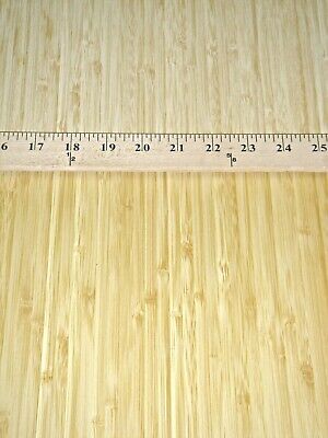 Bamboo Blonde Natural Narrow Cane Wood Veneer Sheet 48  X 96  Paper Back 1/40   • 128.51£