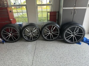 Porsche Factory OEM Wheels & Pirelli Tires Set of 4 For 911 992.1 - Picture 1 of 13